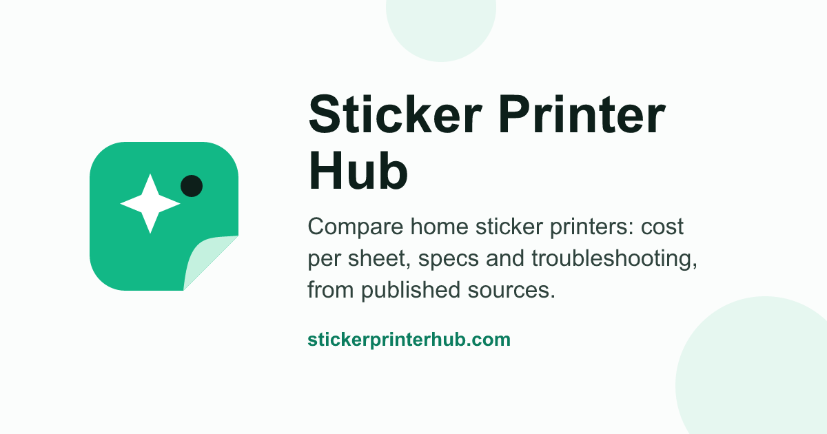 Sticker Printer Hub screenshot